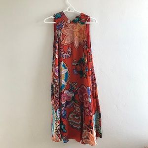 Anthropologie Maeve Larkhill Floral Swing Dress